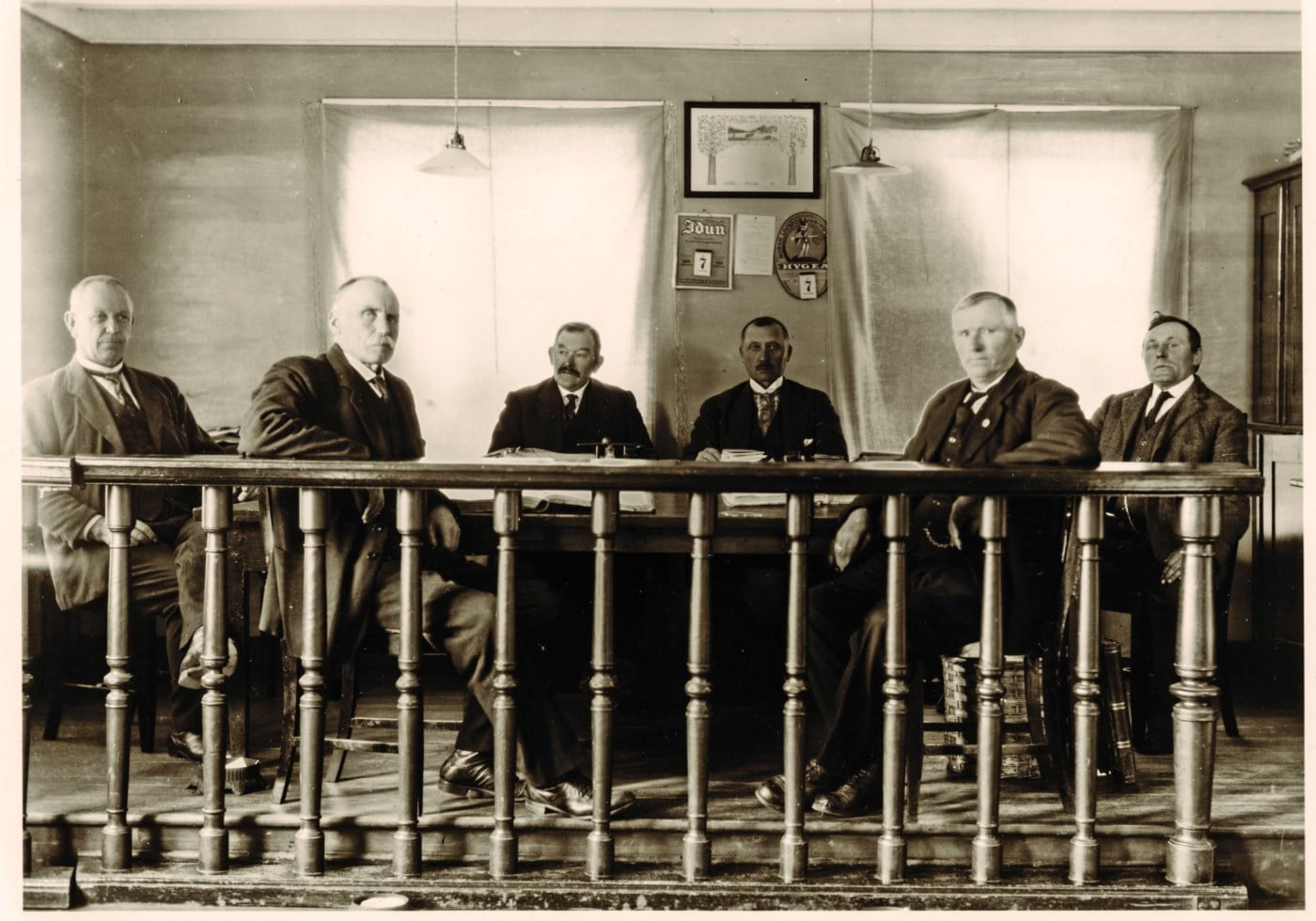 Styret i Kvinesdal Sparebank i 1928